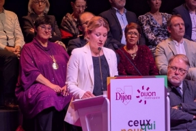 Vœux : Nathalie Koenders, des premiers vœux sous le signe du service public